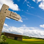 The Cotswolds, Oxfordshire - Public Bridleway Signpost