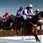 Oxford Photography - Stratford Races - Horses taking the jump