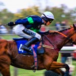 Oxford Photography - Stratford Races - Jockey at full speed